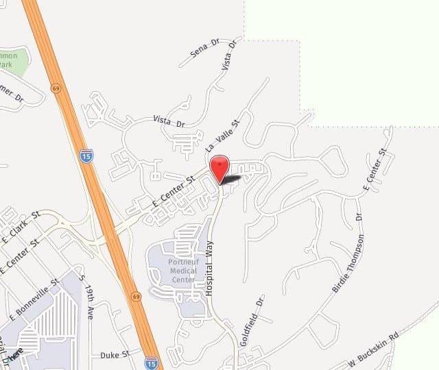 Location Map: 444 Hospital Way Pocatello, ID 83201
